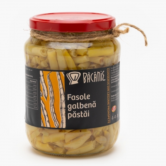 Fasole galbenă păstăi 680g 