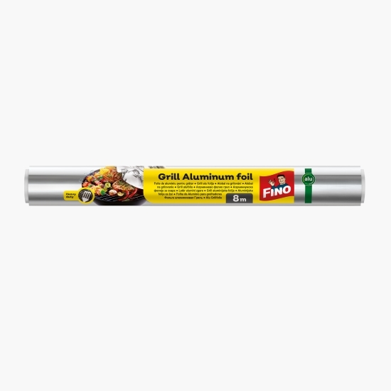 Folie aluminiu pentru grătar 8m