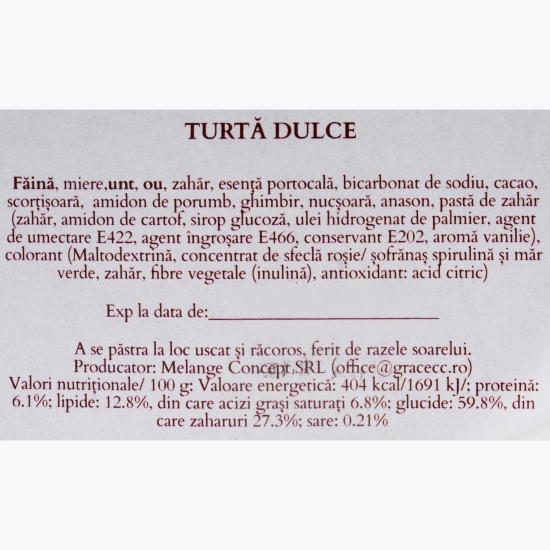 Cutie mix cu turtă dulce 8 Martie, diverse modele, 170g
