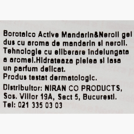Gel de duș Mandarine&Neroli 200ml