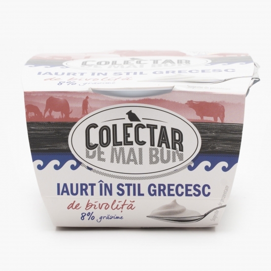 Iaurt în stil grecesc de bivoliță 8% grăsime, 150g