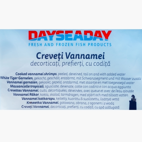 Creveți decorticați prefierți 16/20, 500g