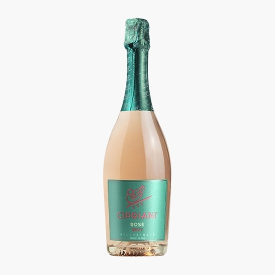Vin spumant rose brut, 12%, 750ml