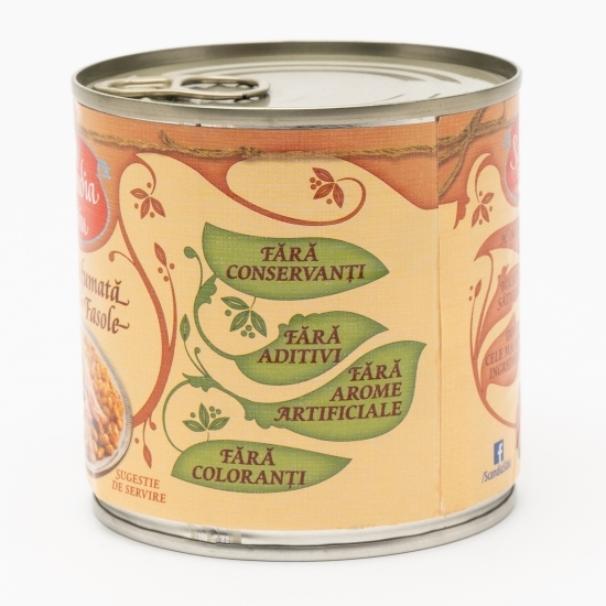 Costiță afumată rânduită pe fasole 400g