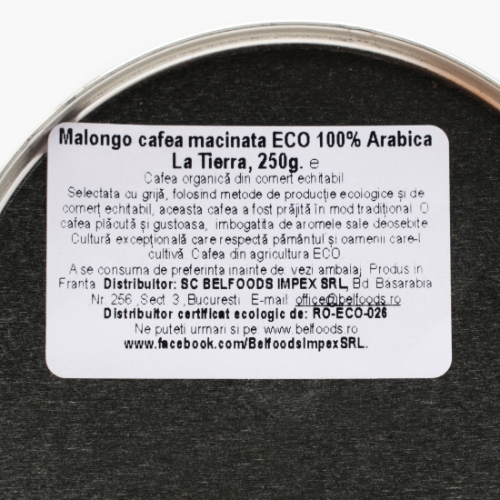 Cafea măcinată eco La Tierra 250g