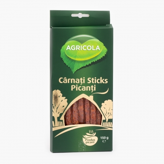 Cârnați sticks picanți 150g