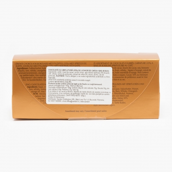 Ciocolată cu umplutură de lichior de cafea 125g