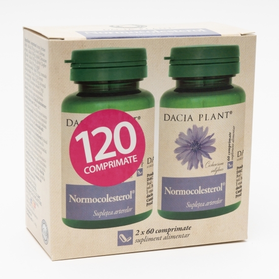 Normocolesterol 2x60 comprimate