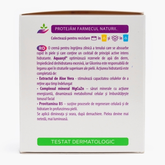 Cremă hidratantă cu Aloe Vera 50ml