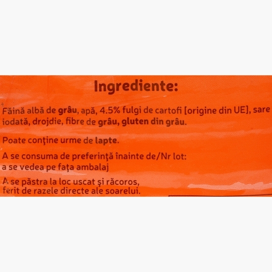 Pâine cu cartofi, feliată 500g