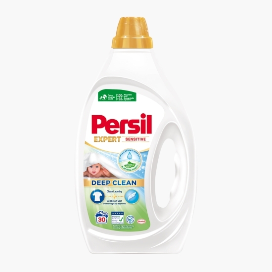 Detergent de rufe lichid Expert Sensitive Deep Clean, 30 spălări, 1.35l