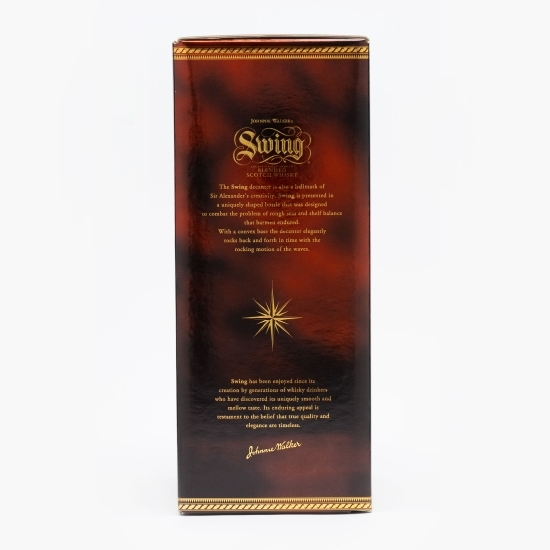 Blended Whiskey Scotch Swing, 40%, Scotland, 0.7l + cutie