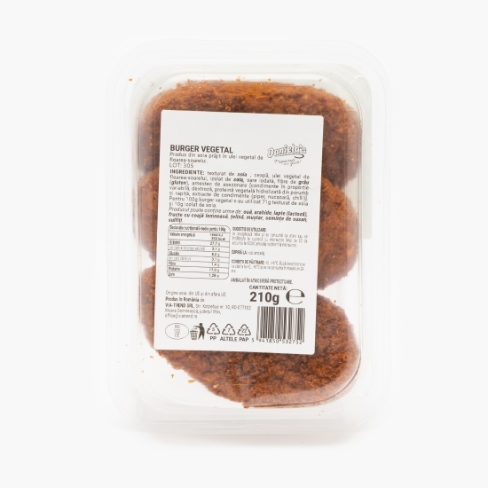 Burger vegetal 210g
