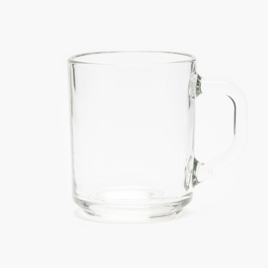 Cană sticlă transparentă 250ml