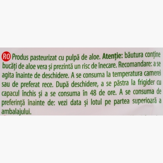 Băutură răcoritoare necarbogazoasă aloe vera și rodie 1.5l