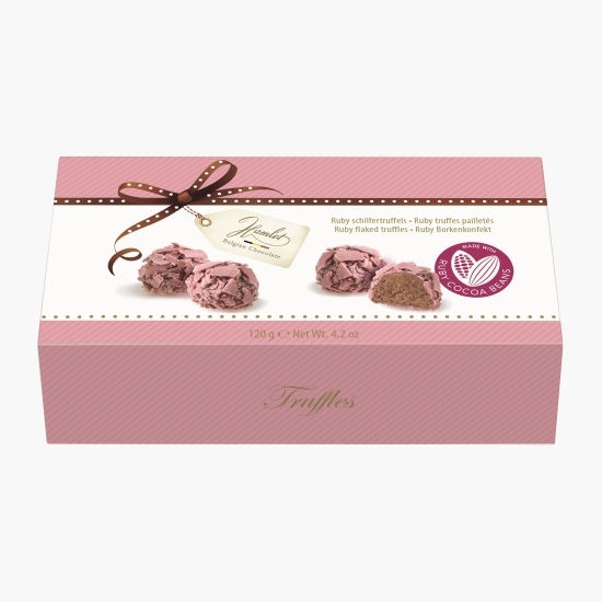 Praline belgiene de ciocolată ruby 120g