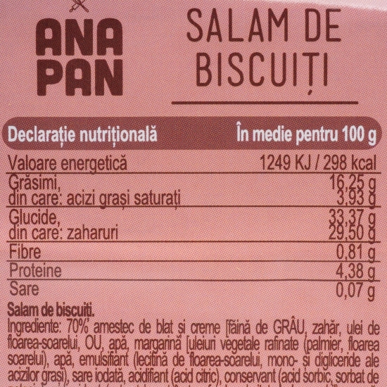 Salam de biscuiți 300g