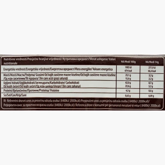 Prăjitură cu bezea și căpșuni Chocomelo 112g