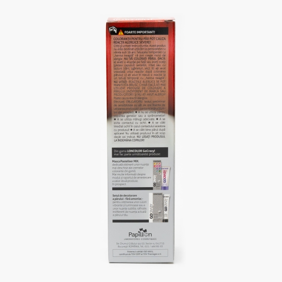 Mască (cremă) colorantă semipermanentă pentru păr R66 roșu GoCrazy 100ml