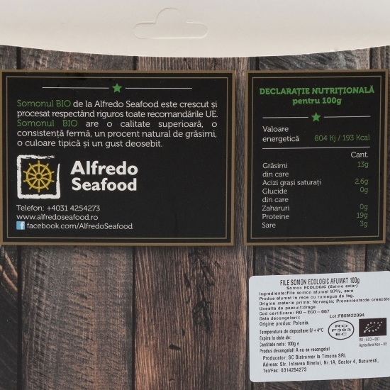 Somon afumat feliat eco 100g