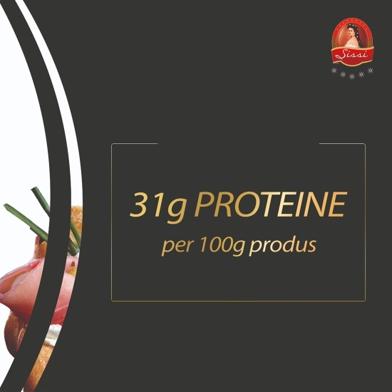 Pastramă crud-uscată, feliată 80g