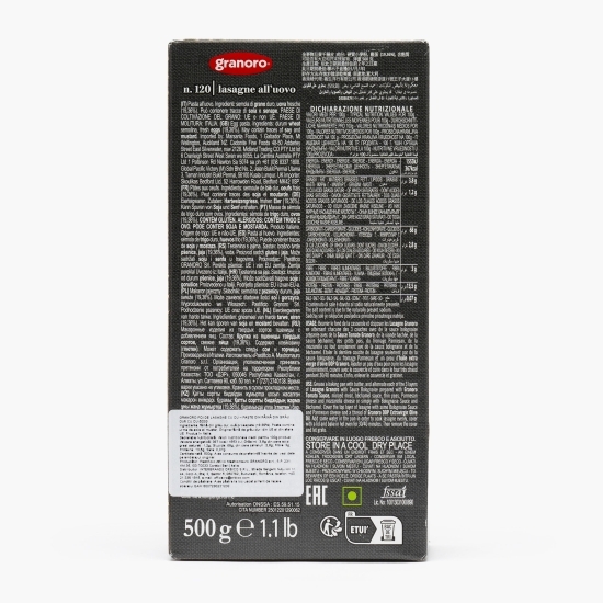 Foi de Lasagna cu ou N.120 500g