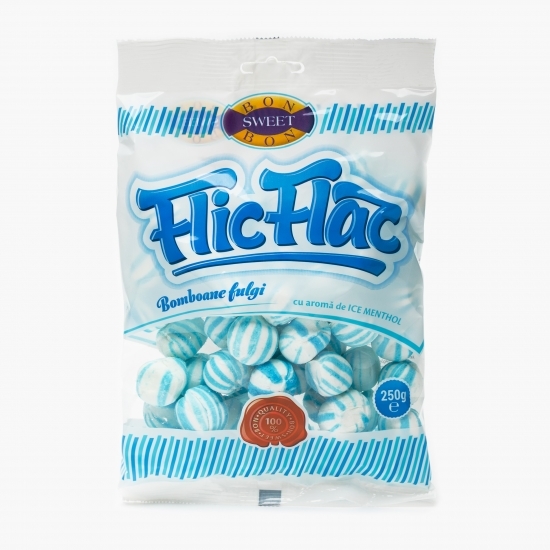 Bomboane fulgi cu aromă de ice menthol 250g
