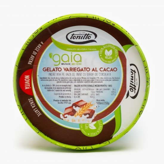 Înghețată din ovăz cu sirop de ciocolată 250g