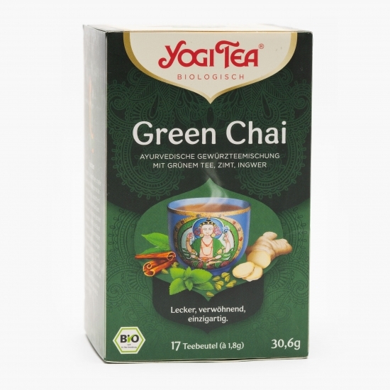 Ceai eco scorțișoară, ceai verde și mentă 17 plicuri