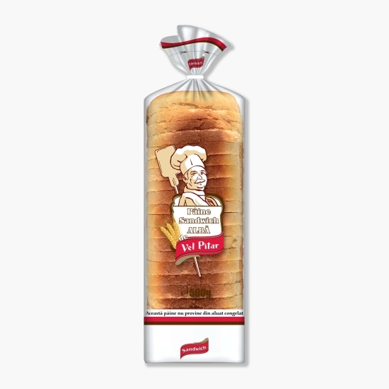 Pâine Sandwich albă, feliată 500g