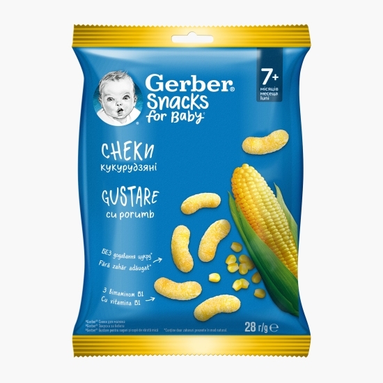Gustare cu porumb 28g, +7 luni