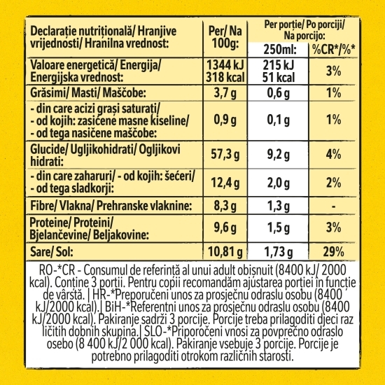 Supă de pui cu fidea 48g