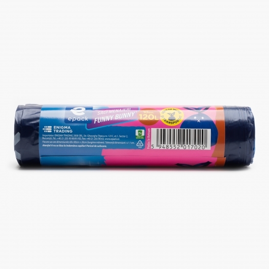 Saci menajeri Funny bunny 120l 10 buc