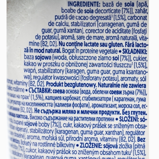 Băutură din soia cu aromă de ciocolată 0.25l