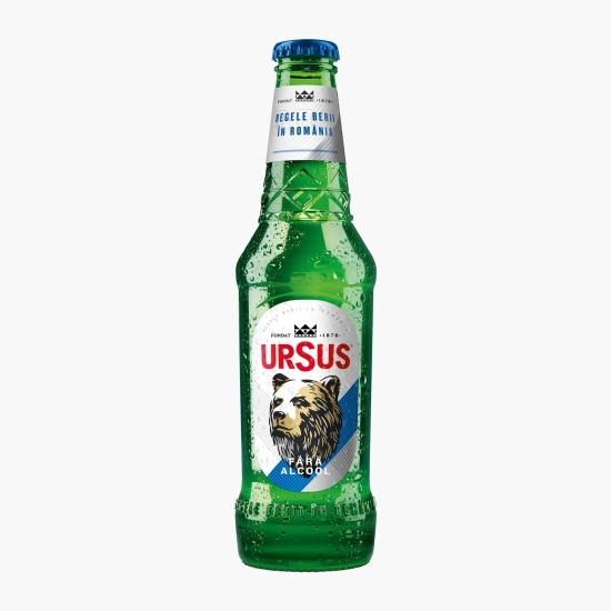 Bere blondă fără alcool sticlă 0.33l