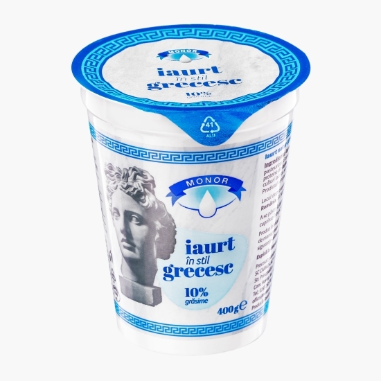Iaurt în stil grecesc 10% grăsime, 400g 