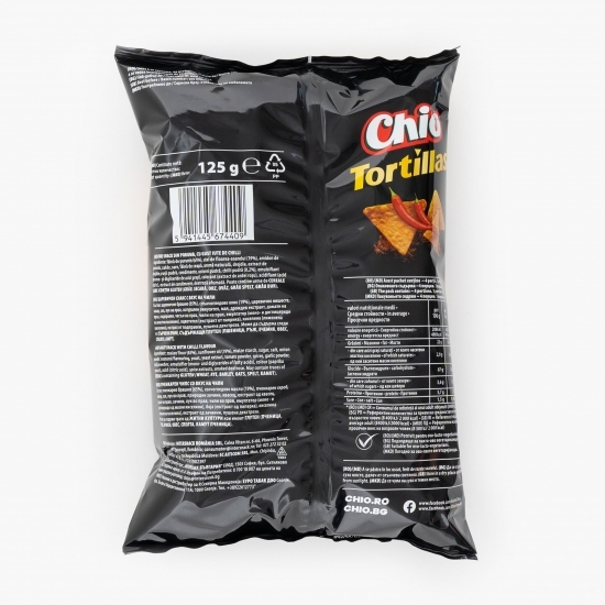 Chipsuri Tortillas cu chili 125g