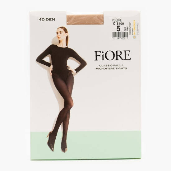 Ciorap microfibră Paula 40 den Poudre 5
