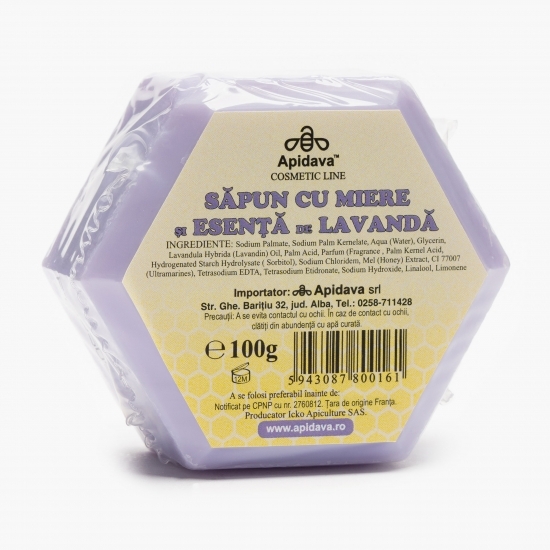 Săpun cu miere și lavandă 100g