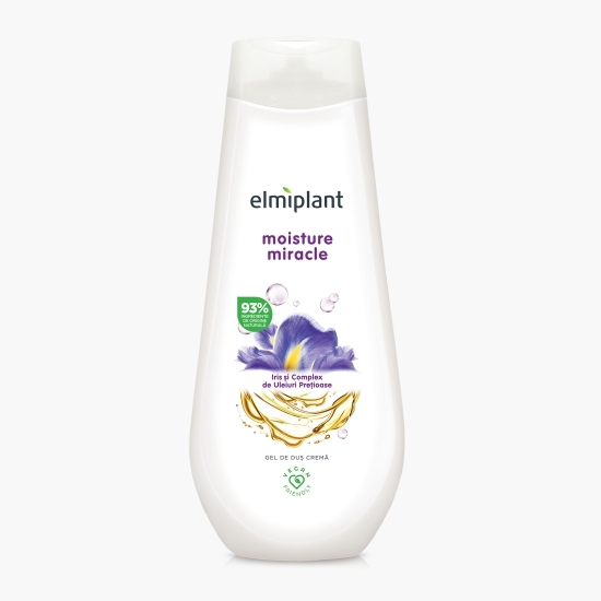 Gel de duș cremă Moisture Miracle, iris și complex de uleiuri prețioase, 0.75l