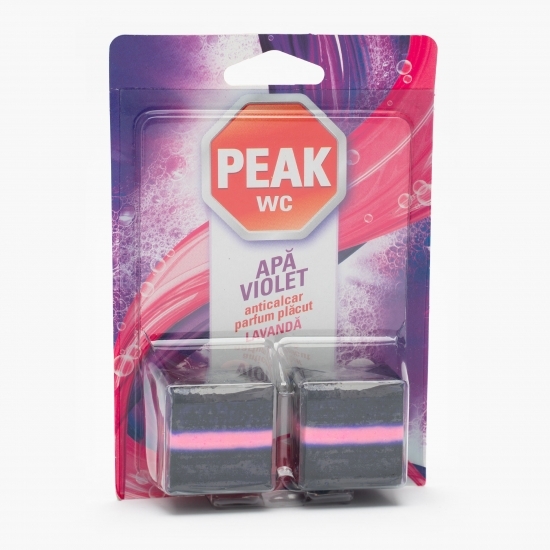 Tablete WC „apă violet” lavandă 2x50g