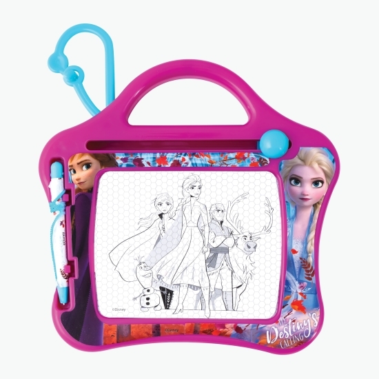 Tablă magnetică de desen Frozen Magic Scribbler Travel +3 ani