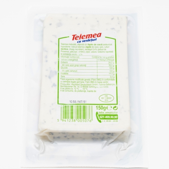 Telemea cu verdețuri 150g
