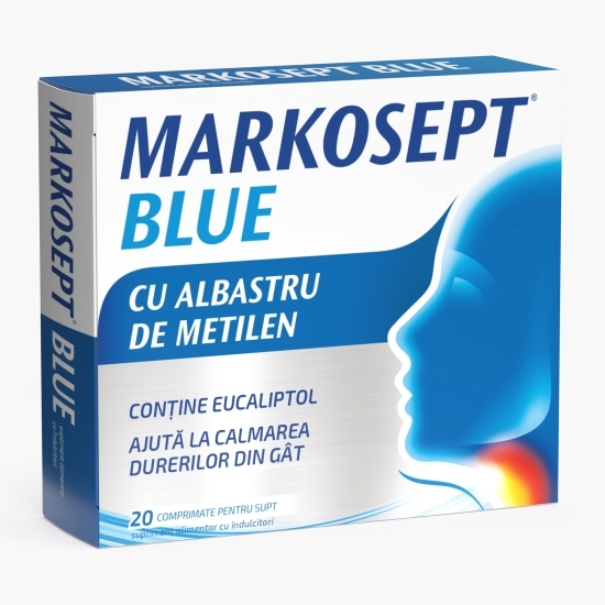 Markosept Blue, 20 comprimate