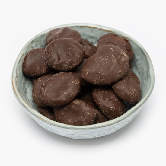 Caise în ciocolată neagră 200g