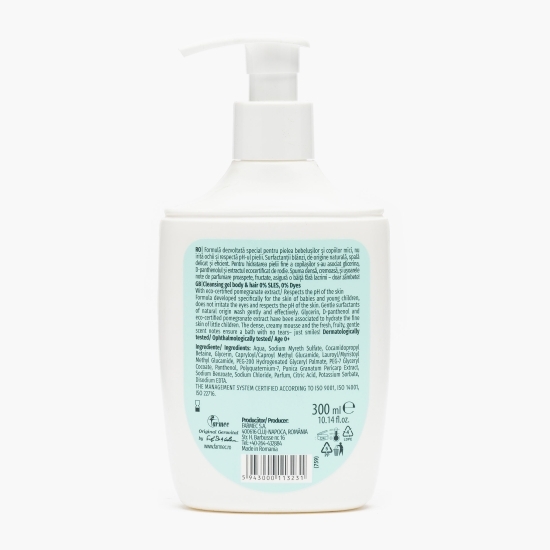 Gel spălare corp și păr Hydra Care, pentru copii 300ml