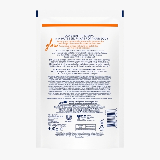 Sare de baie Glow 400g