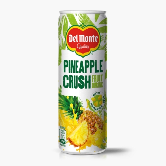 Suc de ananas cu bucăți de fruct, doză 0.24l