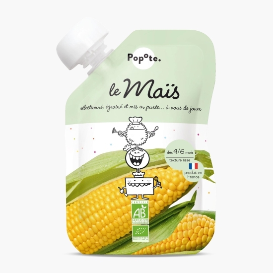 Piure eco cu 75% porumb dulce, +4/6 luni, 120g