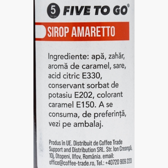 Sirop cafea amaretto 50ml